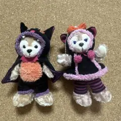ダッフィー・シェリーメイ　ハロウィン2体セット