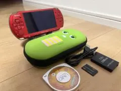 超美品 動作確認品 PSP 3000 ラディアントレッド すぐ遊べるセット