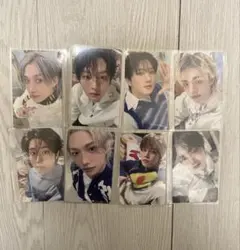 Stray Kids 本国ペンミ オンライン 特典 トレカ コンプ 8枚セット