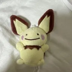 へんしんメタモン　イーブイ　ピチュー　ピカチュウ　マスコット　ポケモン 未使用】ポケセン へんしんメタモン ピチュー マスコット ボール