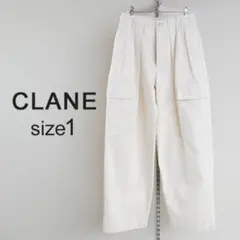 CLANE WIDE TUCK WORK PANTSのサムネイル