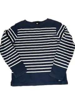 00s HELLY HANSEN短丈ボーダーロンT