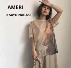 AMERI × SAYO NAGASE レイヤード Tシャツのサムネイル