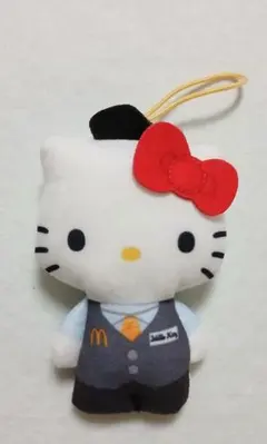 ハローキティ マクドナルド コラボ 50周年 ハッピーセット ぬいぐるみ 制服