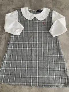 イーストボーイ　襟付きチェックワンピース 130サイズ