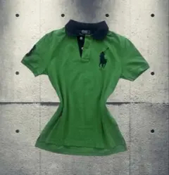 ❤︎y2k ラルフローレン ビッグポニー ポロシャツ 平成ギャル　ピチt