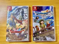 Switchソフト２本(ドラゴンクエストⅠ&Ⅱ、Ⅶ Reimagined)