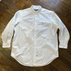 極美品 90s Ralph Lauren オックスフォード ボタンダウンシャツ