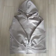 SHOO・A・RU ベージュ ジップアップパーカー 100cm