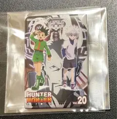 ハンターハンター　ゴン　キルア　DVD ジャケット缶バッジ　AnimeJapan