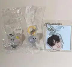 【匿名配送】 ヨシ 顔アクキー （哀） truz ヨチ 3個セット