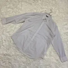 STENT OR HOMME グレー チェックシャツ 大きめサイズ　メンズ　美品