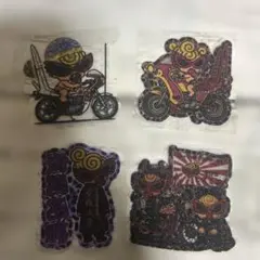 ヒスミニ ヤンキーヒス バイクヒス キラキラシール