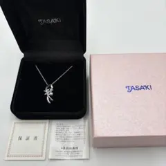 未使用 ✨ タサキ TASAKI パール ネックレス シルバー 箱付 保証書付のサムネイル