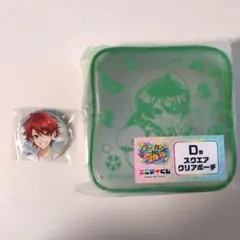 カラフルピーチ　じゃぱぱ　ひらかたパーク　ポーチ、缶バッジ