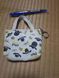 ひつじのショーンShaun the Sheep バック型　財布ポーチ