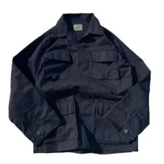 【90s】U.S.ARMY 米軍 BDU コンバットジャケット ブラック S