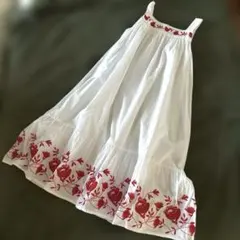 GapKids 150サイズ 花柄刺繍ワンピース