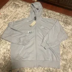 【新品未使用】adidas ライトブルー パーカー Lサイズ