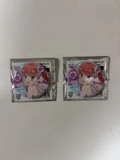 アニメ五等分の花嫁二乃缶バッジコミケ104