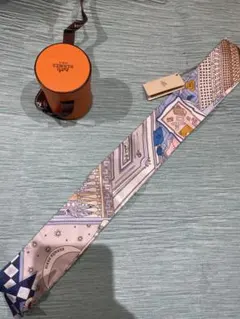 新品タグ付き　HERMESツイリー　オブジェ・ドゥ・キュリオジテ