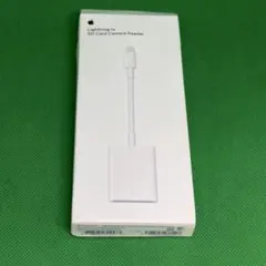 アップル　純正　ライトニングSDカードカメラリーダー　MJYT2AM/A 美品