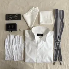 結婚式　新郎タキシード7点セット
