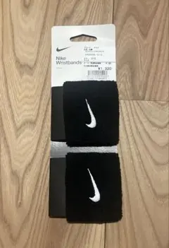 NIKE スウッシュ リストバンド 2個入り ブラック