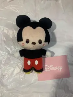 新品未使用 ミッキーマウス ディズニーキャラクター ぽわぽわぬいぐるみ①
