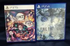 PS5 鬼滅の刃 ヒノカミ血風譚 & PS4 FINAL FANTASY XIV