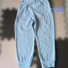 GU水色フリースパジャマ下のみ 120