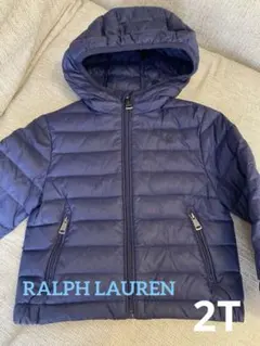 ラルフローレン✳︎ポケッタブルライトダウン✳︎２T90cm