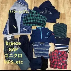 明日まで！男の子まとめ売り　秋冬一式　フリース　暖パン　ユニクロ　mps gap