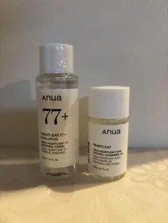 Anua ハートリーフ77+トナー＆クレンジングジェル