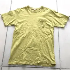 ENTRY SG. ポケットTシャツ カットソー イエロー XLのサムネイル
