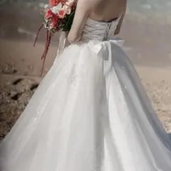 アールイズウェディング　オーバースカート