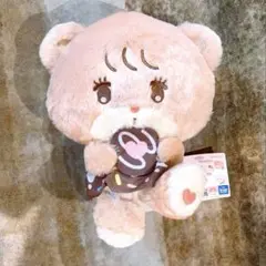 mikko×サンリオキャラクターズ ドーナツデザインBIGぬいぐるみ ラテ