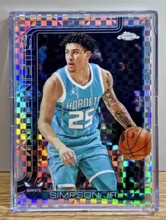 Topps Chrome K.J. SIMPSON JR. X-Fractor