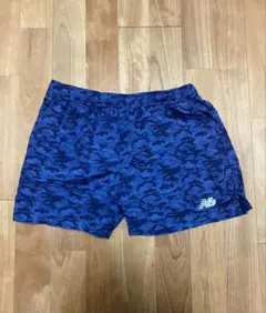 レディースL New Balance ランニングショーツ カモフラ柄