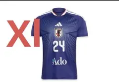 ショッパー付き Ado サッカー日本代表 ユニフォーム 24番 - メルカリ
