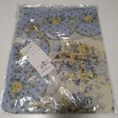 アクシーズファム　アクシーズ　スカーフリング付　猫柄　スカーフ　水色　猫　花澤