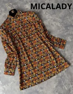 美品　ヴィンテージ　昭和レトロ MICALADY GINZAミカレディー