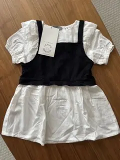 新品未使用 110 フェイクビスチェチュニック SEASONREASON