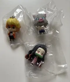 鬼滅の刃 カラコレ 第1弾 我妻 善逸 嘴平 伊之助 竈門 禰豆子 マスコット