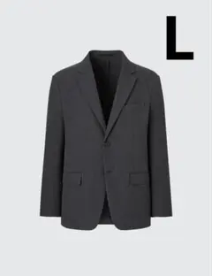 ユニクロ 2WAY ストレッチジャケット ダークグレー L UNIQLO