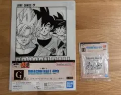 ドラゴンボール 一番くじ クリアファイル/MOKUJIスタンド&ロゴブロック