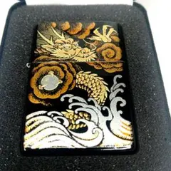ZIPPO ARMOR 鯉の滝登り 5面 アラベスク オーロラシルバー 25年 - メルカリ