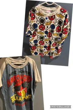 キッズ 半袖Tシャツ 2枚セットのサムネイル