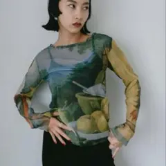 アメリ Silvia Conde Olivan×Ameri SHEER TOP - メルカリ