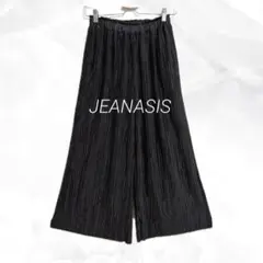 a1299 JEANASISジーナシス　ヨウリュウワイドパンツ　ストレスフリーのサムネイル